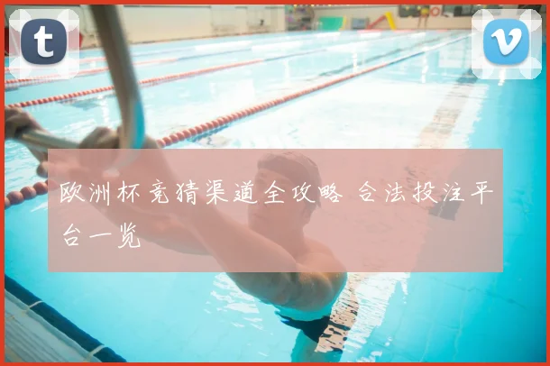 欧洲杯竞猜渠道全攻略 合法投注平台一览