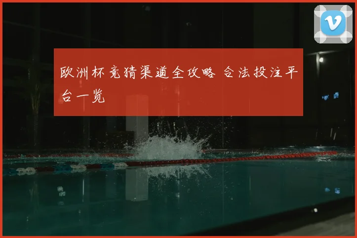 欧洲杯竞猜渠道全攻略 合法投注平台一览
